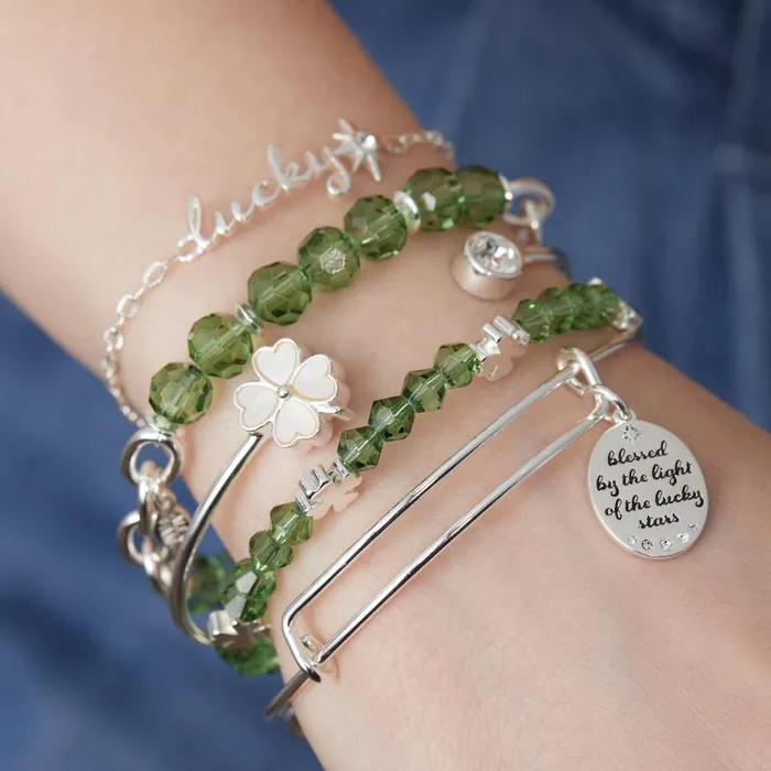 Jewelry Sets Women Alex And Ani Good Luck Set Of 5 Silver