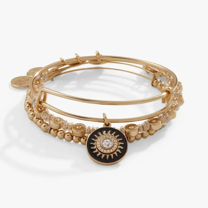 Jewelry Sets Women Alex And Ani Make Your Own Sunshine039 Set Of 3 Gold