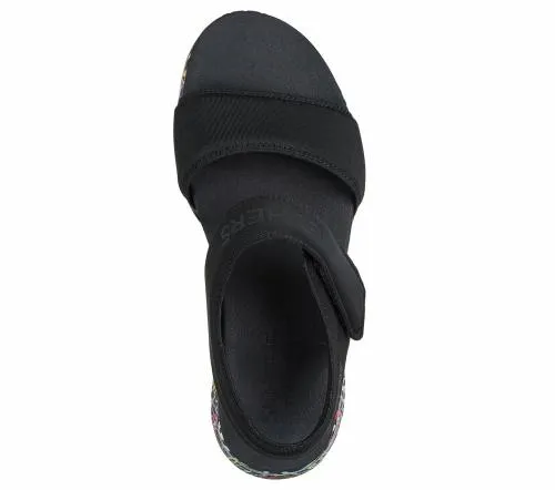 JGoldcrown Uno 8211 Sea Of Love Black Women SKECHERS Sandals