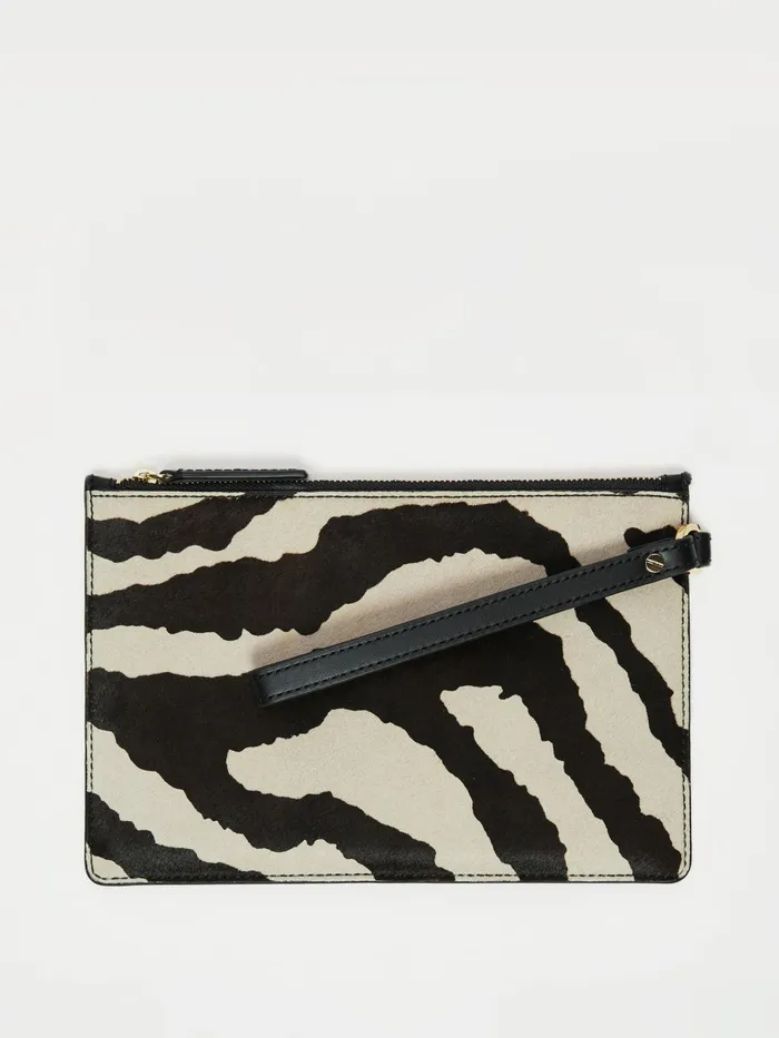 Jigsaw Bags and Clutches Women Henley Leather Wristlet Clutch Multi