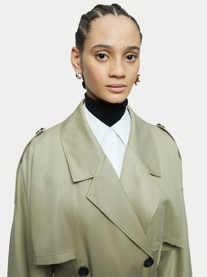 Jigsaw Coats Women Camarin Trench Cream