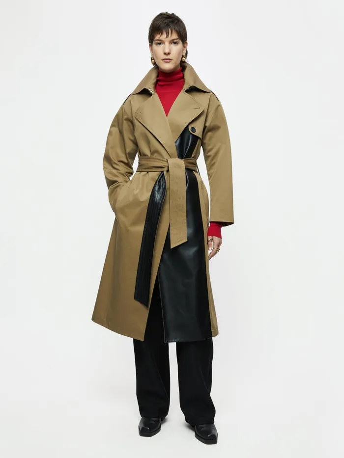 Jigsaw Coats Women Howden Trench Cream