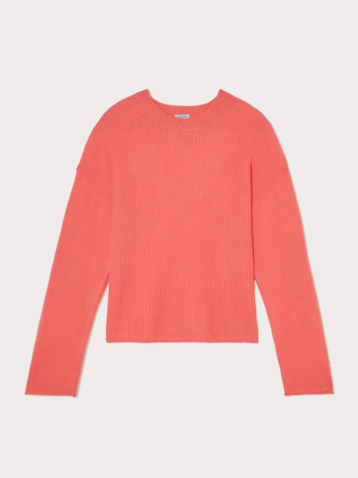 Jigsaw Knitwear and Cashmere Women Merino Cashmere Crew Jumper Pink