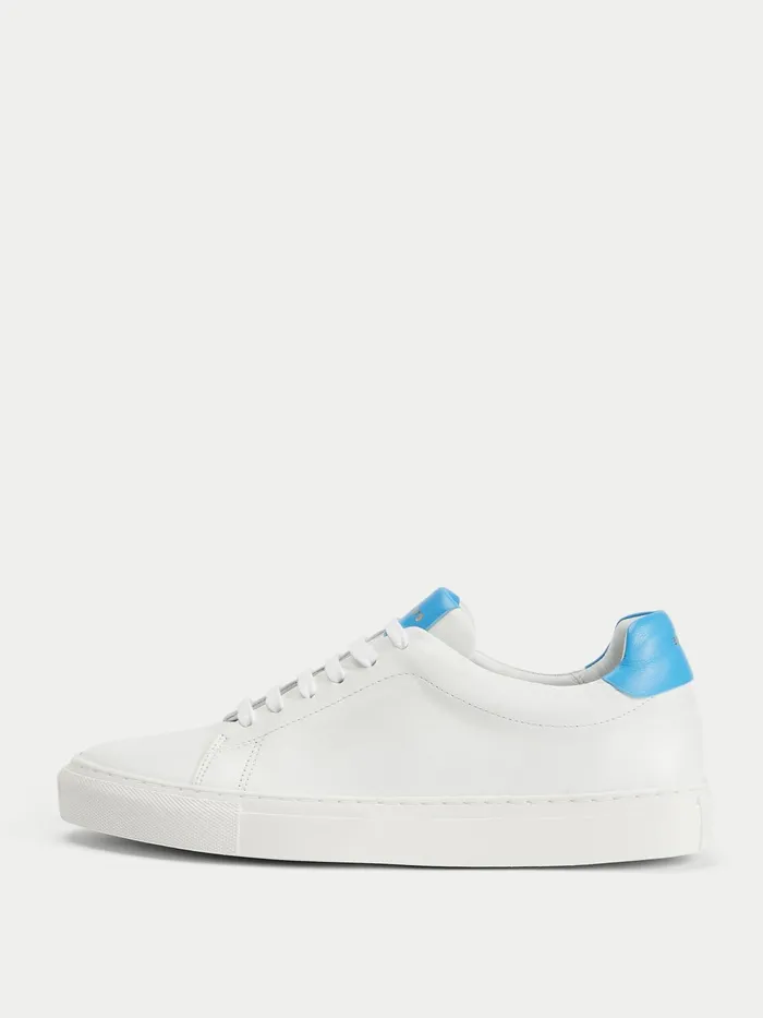 Jigsaw Shoes and Sandals Women Miah Leather Trainer Blue