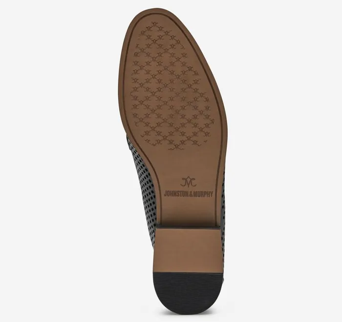 Johnston and Murphy Ali Perfed Bit Loafer Black Glove Leather Women Mules and Loafers Johnston and Murphy Ali Perfed Bit Loafer Black Glove Leather Women Mules and Loafers