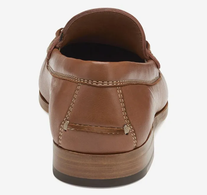 Johnston and Murphy Baldwin Bit Cognac Sheepskin Men SlipOns Johnston and Murphy Baldwin Bit Cognac Sheepskin Men SlipOns
