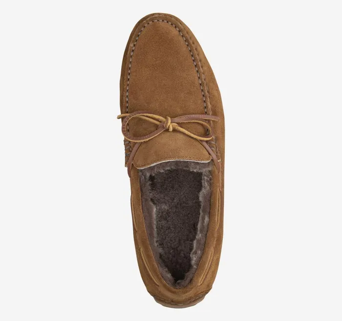 Johnston and Murphy Baldwin Driver OneEye Tie Snuff English Suedeshearling Men SlipOns Johnston and Murphy Baldwin Driver OneEye Tie Snuff English Suedeshearling Men SlipOns