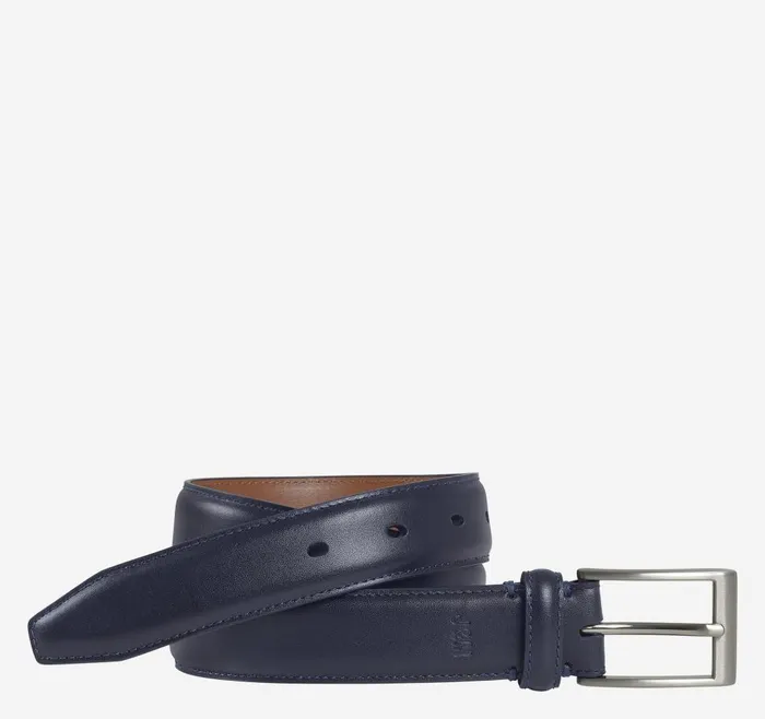 Johnston and Murphy Boys Dress Belt Navy Boys Belts