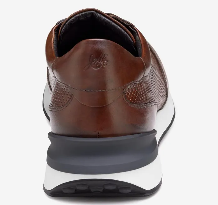 Johnston and Murphy Briggs Perfed UThroat Brown Italian Calfskin Men LaceUps Johnston and Murphy Briggs Perfed UThroat Brown Italian Calfskin Men LaceUps