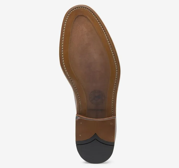 Johnston and Murphy Dudley Plain Toe Tan Dipdyed Calfskin Men Dress Classics Johnston and Murphy Dudley Plain Toe Tan Dipdyed Calfskin Men Dress Classics