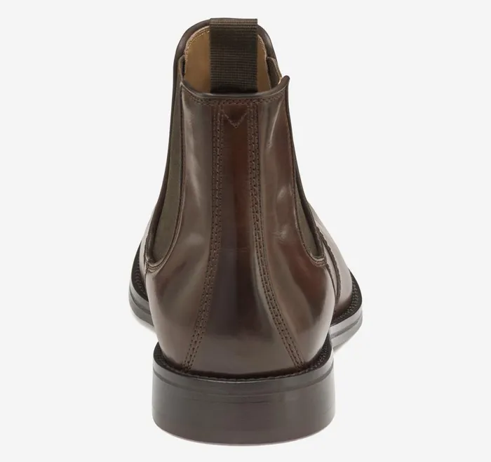Johnston and Murphy Meade Chelsea Boot Mahogany Italian Calfskin Men Boots Johnston and Murphy Meade Chelsea Boot Mahogany Italian Calfskin Men Boots
