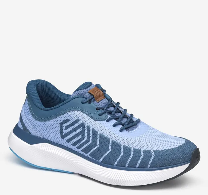 Johnston and Murphy Miles Knit UThroat Blue Multi Knit Men Sneakers
