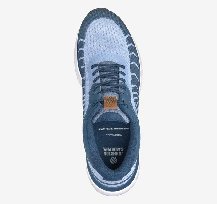 Johnston and Murphy Miles Knit UThroat Blue Multi Knit Men Sneakers Johnston and Murphy Miles Knit UThroat Blue Multi Knit Men Sneakers