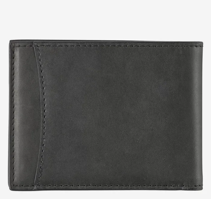 Johnston and Murphy Rhodes Billfold Wallet Black Full Grain Men Wallets Johnston and Murphy Rhodes Billfold Wallet Black Full Grain Men Wallets