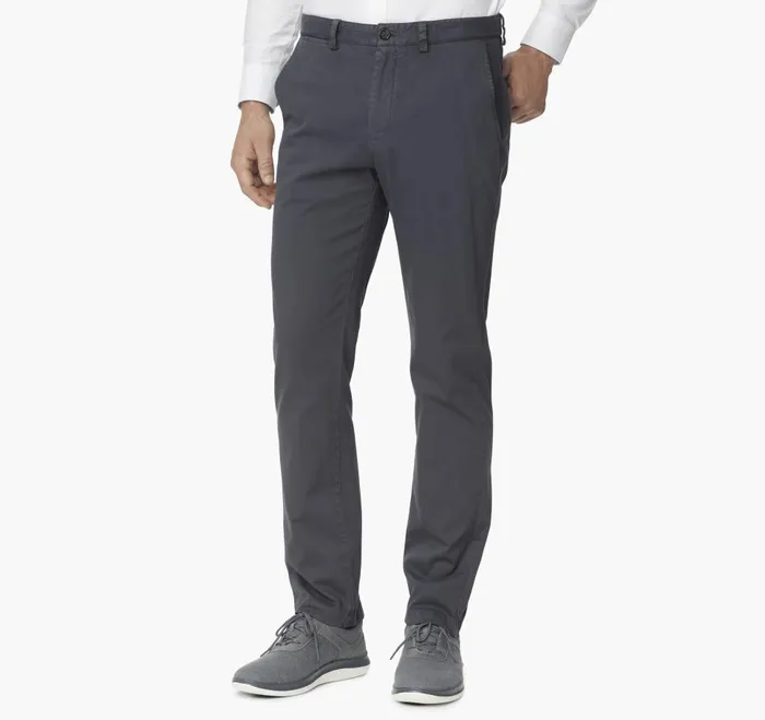 Johnston and Murphy Washed Chinos Navy Men Pants and Jeans