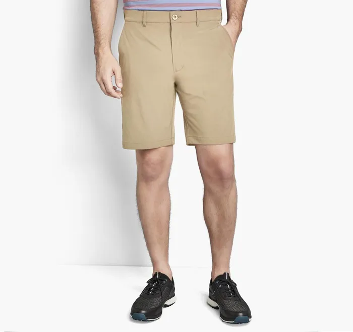 Johnston and Murphy XC4 Performance Shorts Khaki Men Shorts