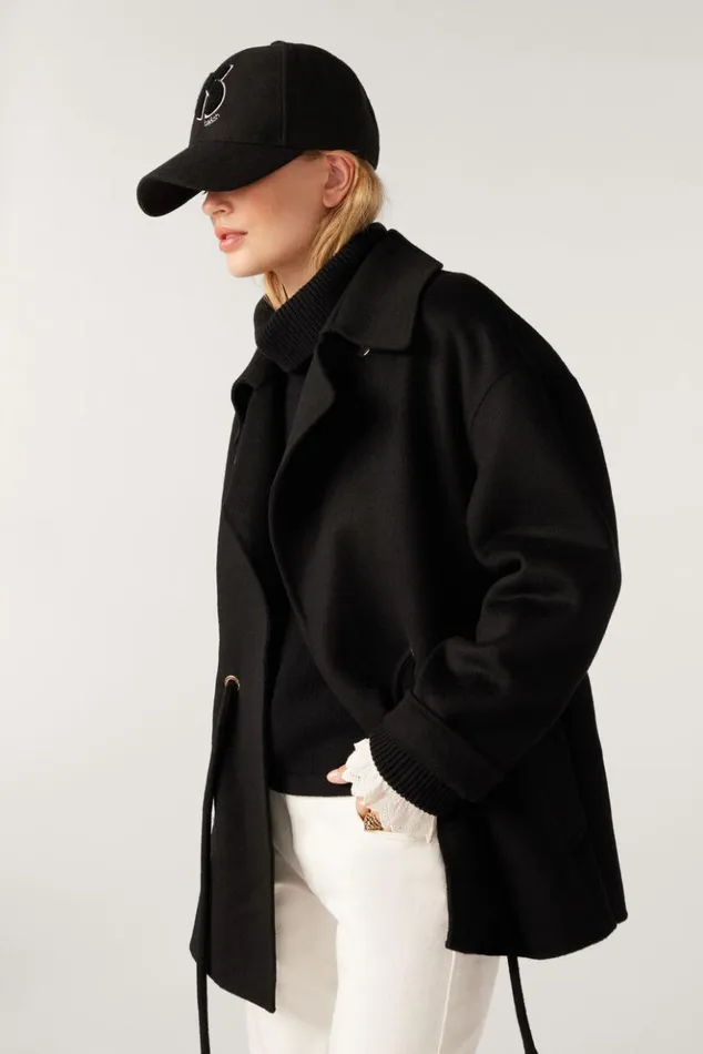 KamLooseFitting Coat Clothing Baandsh Jackets and Coats