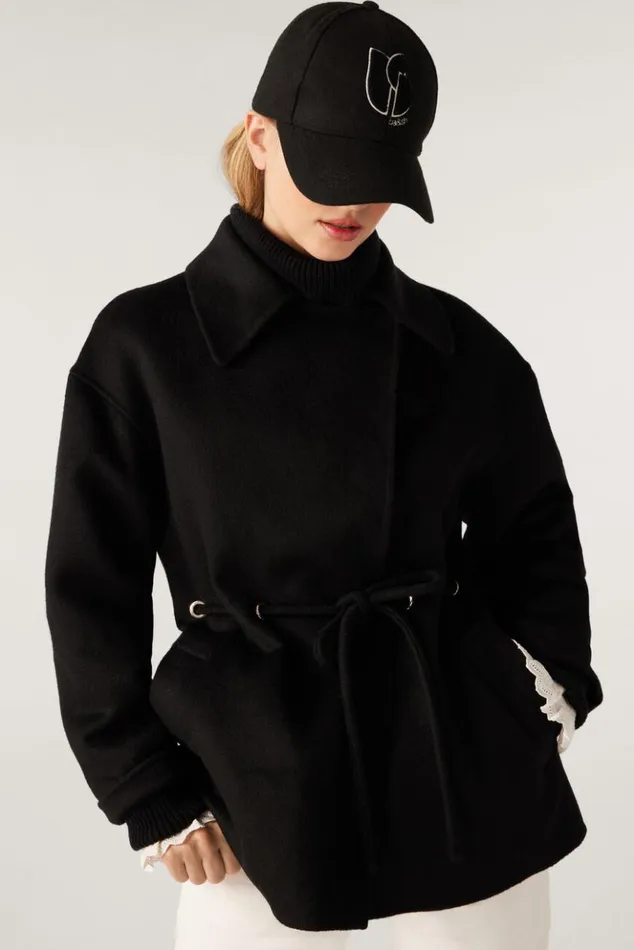 KamLooseFitting Coat Clothing Baandsh Jackets and Coats
