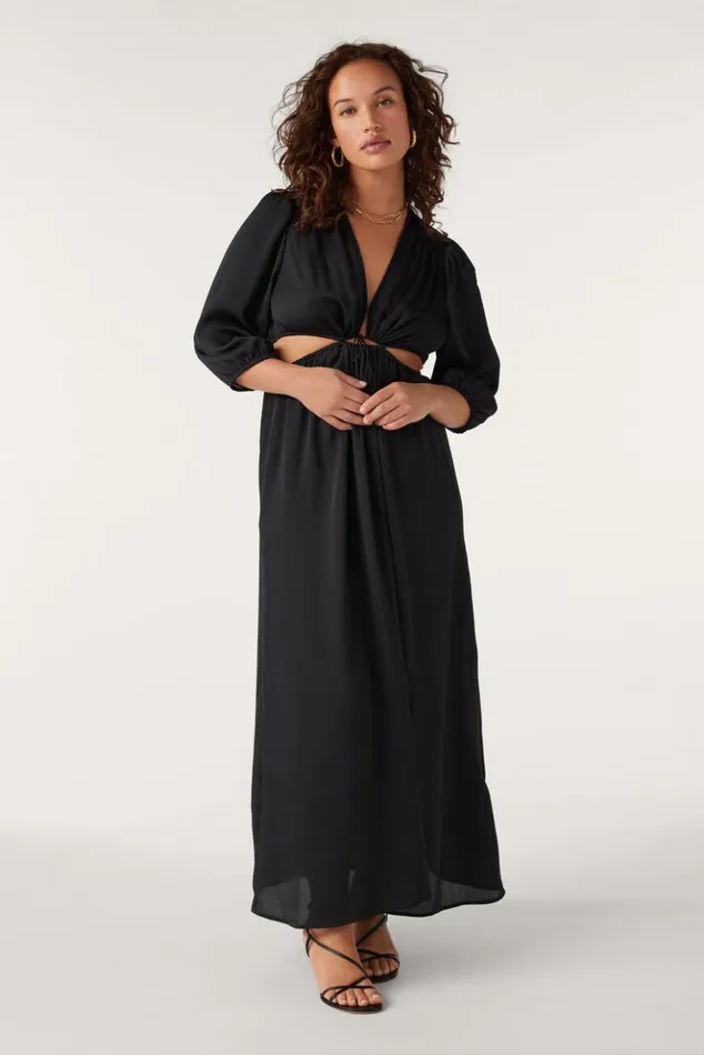 KanelMidi Dress Clothing Baandsh Dresses