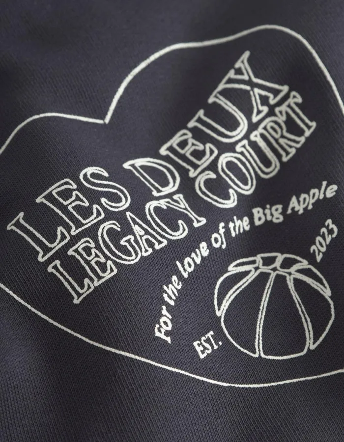 Kids Atlas Sweatshirt Kids 8211 Dark Navy Les Deux Tops