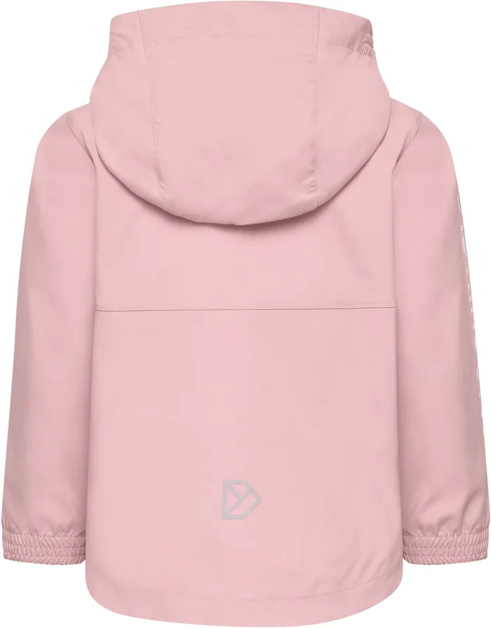 Kids Hallon Jacket Soft Pink Didriksons Spring Jackets
