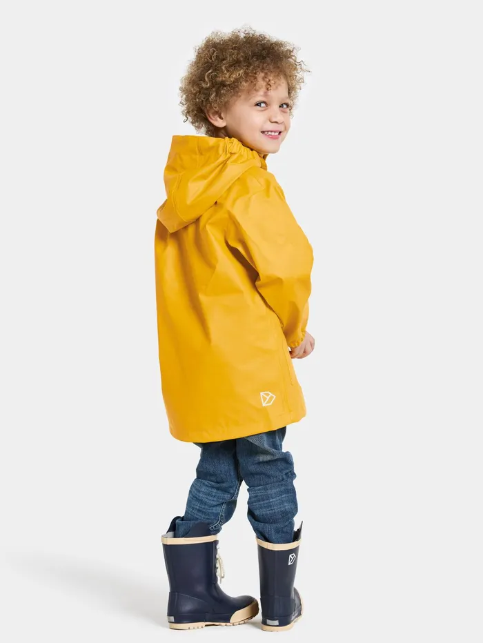 Kids Jojo Jacket Oat Yellow Didriksons Spring Jackets