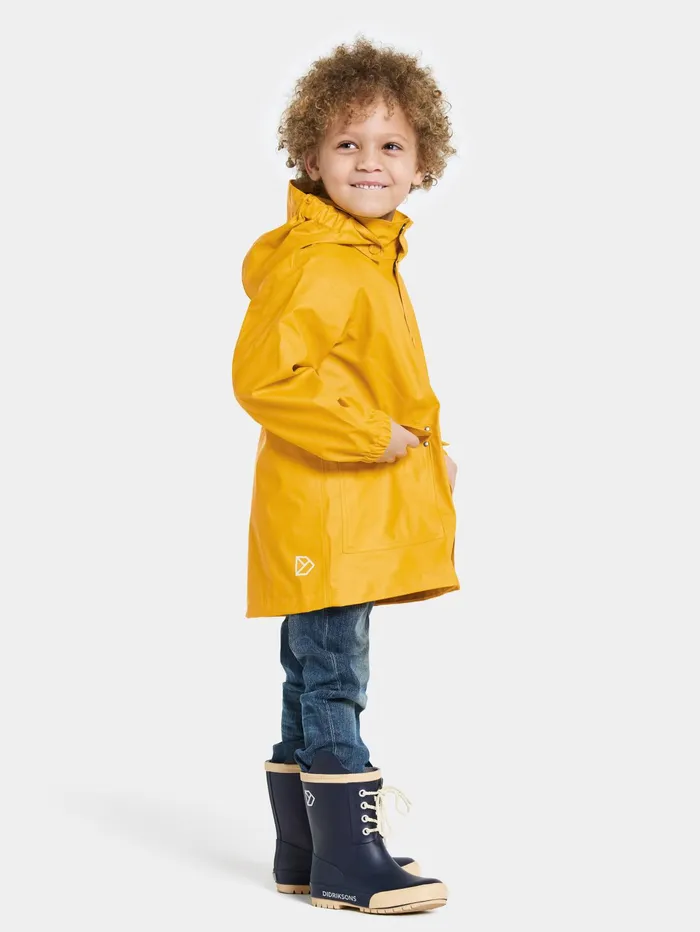Kids Jojo Jacket Oat Yellow Didriksons Spring Jackets