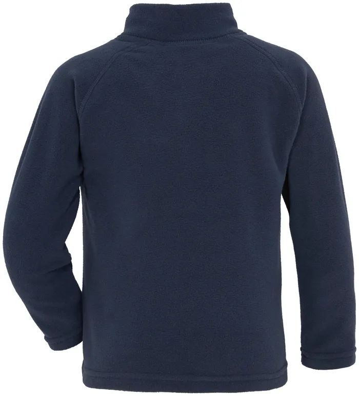 Kids Monte FullZip Navy Didriksons Fleece and Midlayers