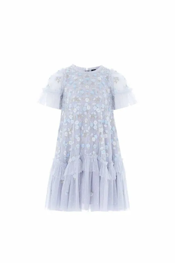 KIDS Needle and Thread Evening Primrose Kids Dress Blue KIDS Needle and Thread Evening Primrose Kids Dress Blue