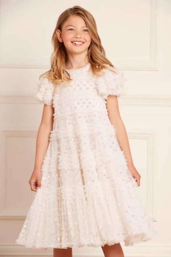 KIDS Needle and Thread Vivian Kids Dress Champagne KIDS Needle and Thread Vivian Kids Dress Champagne