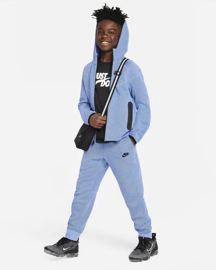 Kids Nike All Clothing Sportswear Tech Fleece Polarmidnight Navyblack