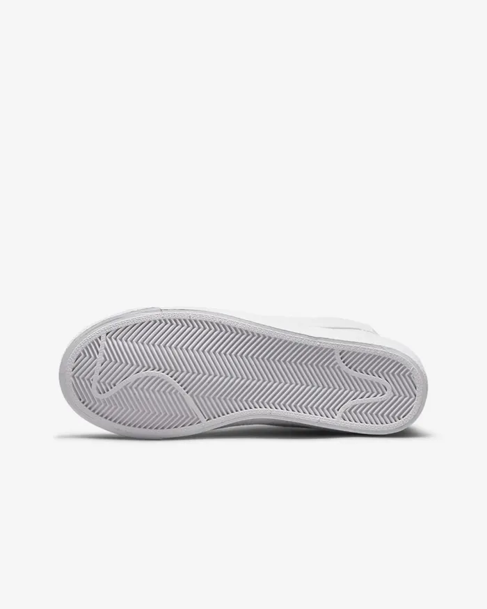 Kids Nike All Shoes Blazer Mid 03977 SE Dance Whitewhiteblackwhite