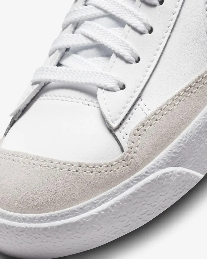Kids Nike All Shoes Blazer Mid 03977 SE Dance Whitewhiteblackwhite