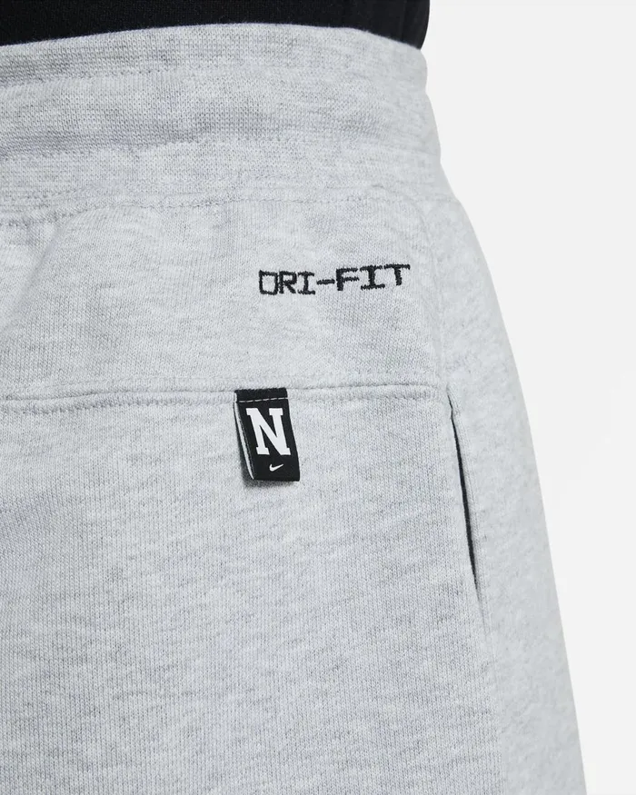 Kids Nike Shorts DriFIT Athletics Light Smoke Greyheatherwhite