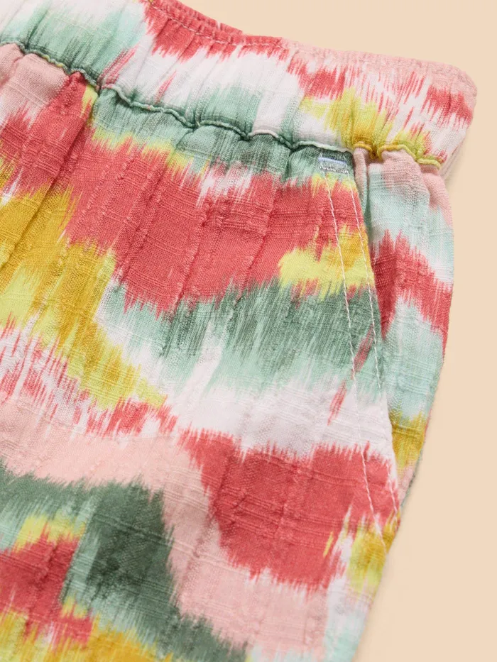 Kids White Stuff Girls039 Clothing Tie Dye Printed Frill Short Kids White Stuff Girls039 Clothing Tie Dye Printed Frill Short