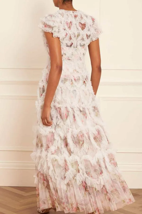 KIDSWomen Needle and Thread Paradise Garden Amorette VNeck Gown Multi