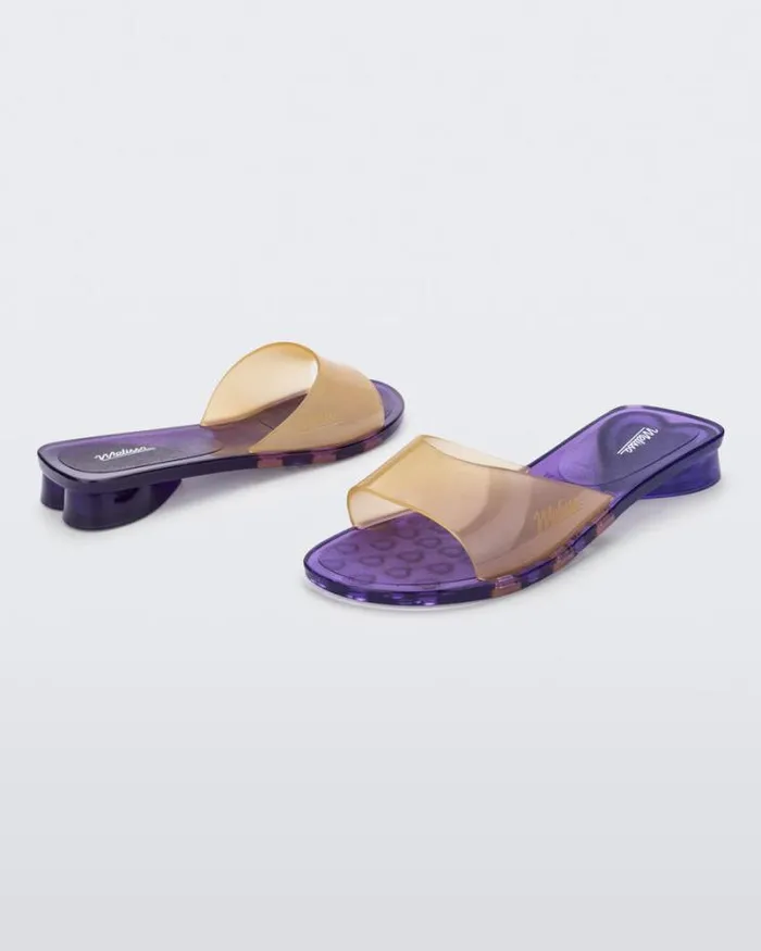 Kim Purpleyellow Women Melissa Slides