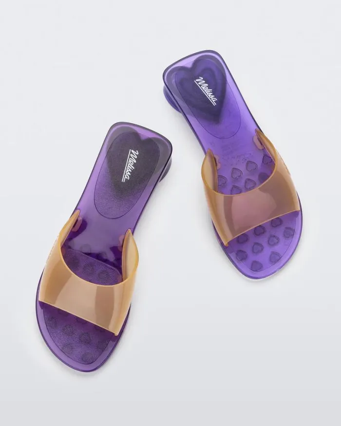Kim Purpleyellow Women Melissa Slides