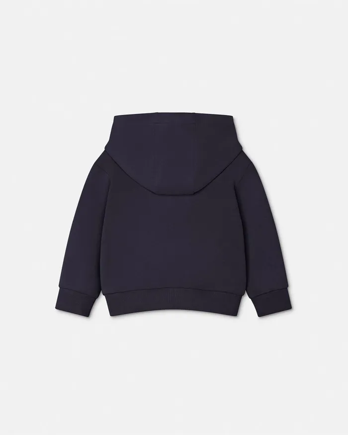Knitwear and Sweatshirts Kids Versace Medusa Baby Hoodie Blue