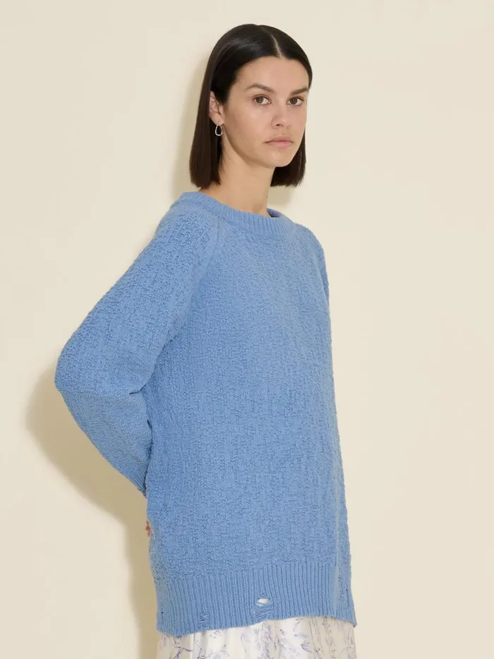 Knitwear Women Holzweiler Bud Knit Sweater Lt Blue