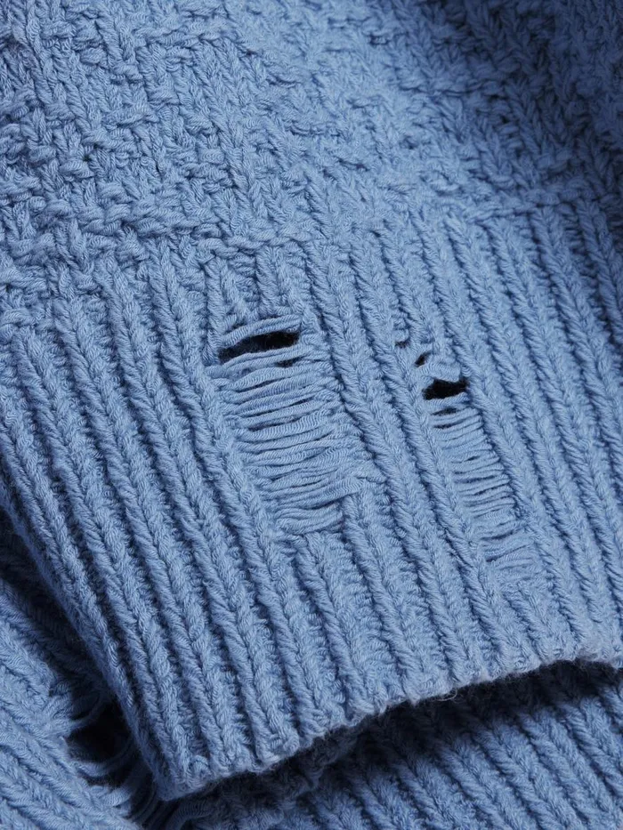 Knitwear Women Holzweiler Bud Knit Sweater Lt Blue