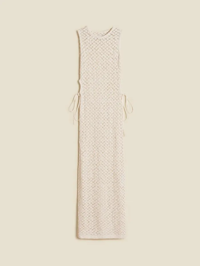 Knitwear Women Holzweiler Cecilia Knit Dress Ecru