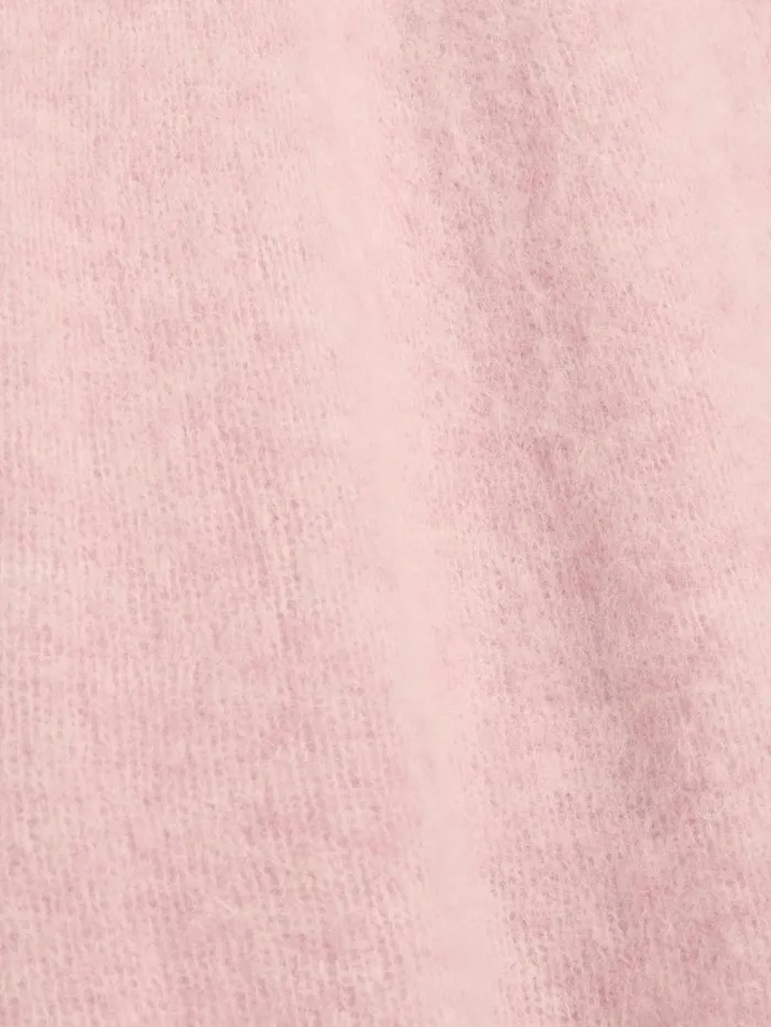 Knitwear Women Holzweiler Fluffy Knit Skirt Pink