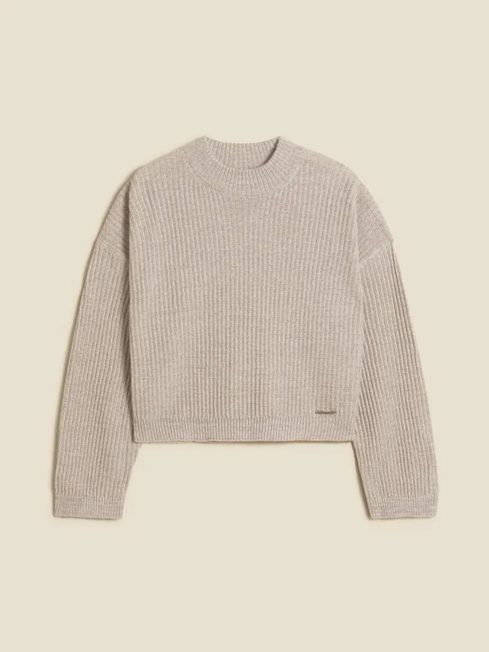 Knitwear Women Holzweiler Line Crew Neck Grey Mix