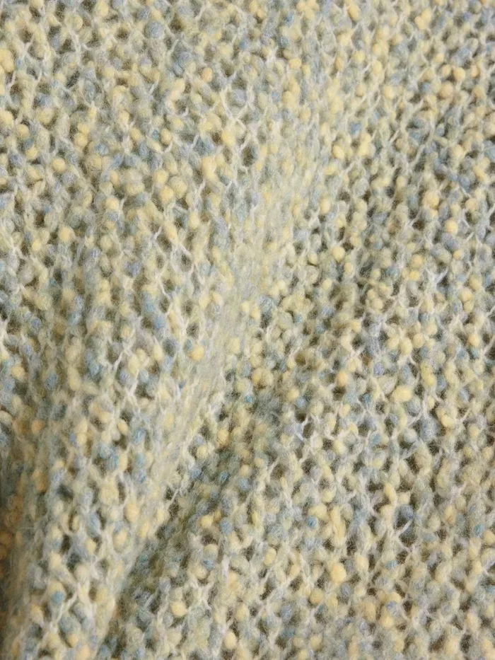 Knitwear Women Holzweiler Tine Field Crew Neck Lt Green Mix