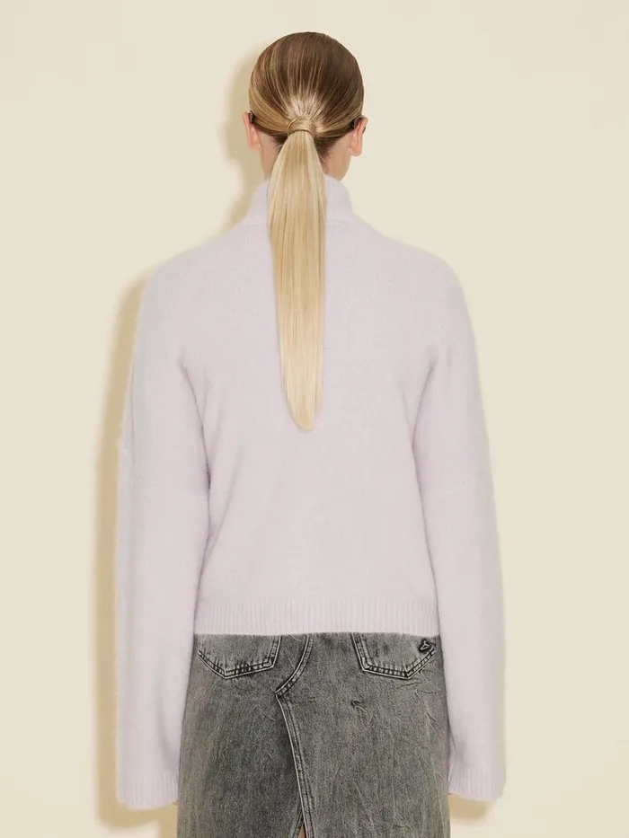 Knitwear Women Holzweiler Tine Fluffy Cardigan Lilac