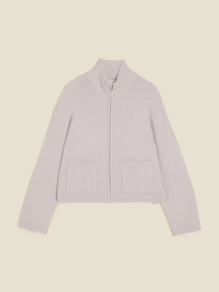Knitwear Women Holzweiler Tine Fluffy Cardigan Lilac