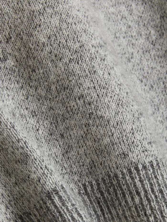 Knitwear Women Holzweiler Tine Knit Crew Neck Dk Grey Mix