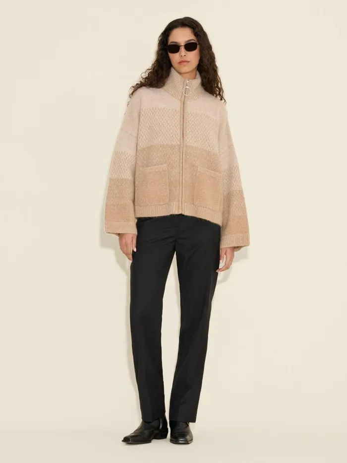 Knitwear Women Holzweiler Tine Regular Fit Cardigan Sand Mix