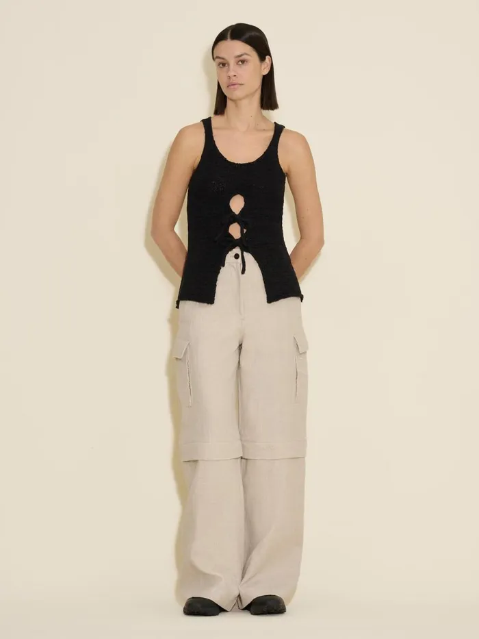 Knitwear Women Holzweiler Wou Tape Yarn Singlet Black